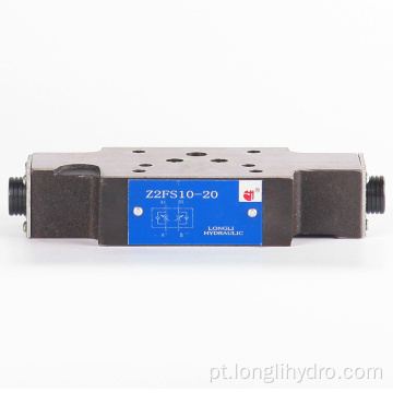 Placa de sanduíche Z2FS10 Rexroth Válvula de controle de fluxo hidráulico